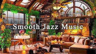 Jazz Relaxing Music for Studying Working  Smooth Jazz Instrumental Music at Cozy Coffee Shop
