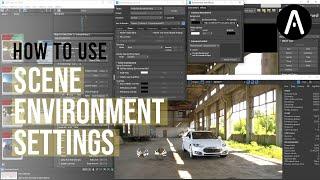 Using the Scene Environment settings in Corona Renderer