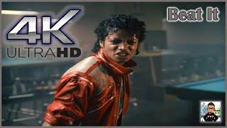 Michael Jackson - Beat It Official Video 4K Remastered