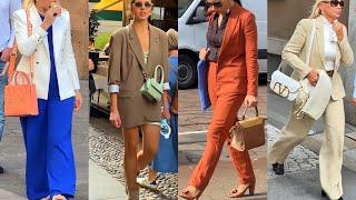 LATEST ITALIAN OUTFITS TRENDS FALL2024  BEAUTY OF AUTUMN SHOPPING WALK  MILAN FASHION IN SEPTEMBER