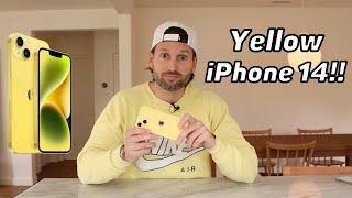 iPhone 14 YELLOW UNBOXING Is This THE BEST iPhone Color?