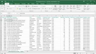 Microsoft Excel 2016 - Recording a Macro to Import a Plain Text File