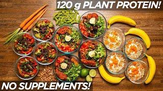 EASY High-Protein Vegan Meal Prep 1800 Calories