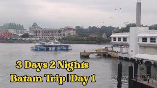 Batam Trip Day 1. Part 1. Journey to Batam.