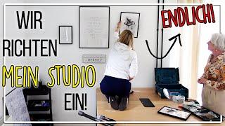 STUDIO einrichten Endlich Ankleidezimmer ausmisten & mein ERSTES Mal...