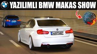 Yazılımlı Bmw F30 İle Trafikte Makas Show 