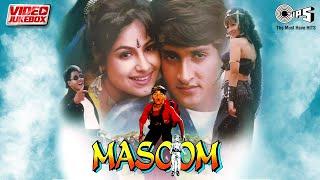 Masoom Video Jukebox   Ayesha Jhulka Inder Kumar  Kumar Sanu Poornima  Sadhana Sargam