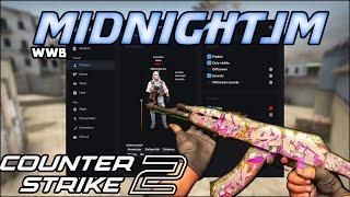 Midnight.im CS2 - Cheapest Undetected Cheat on the Market for Counter-Strike 2 - Skin ChangerChams