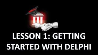 Delphi Programming Tutorial - Lesson 1 Getting Started with Delphi Programming