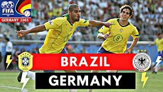 Brazil vs Germany 3-2 All Goals & Highlights  2005 FIFA Confederations Cup 