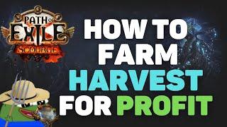 HARVEST FOR PROFIT GUIDE 3.16 SCOURGE HOW I MAKE 14+ EXALTS AN HOUR Path of Exile