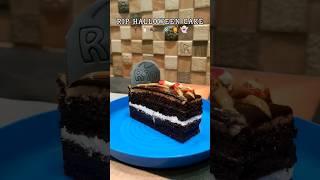 RIP Halloween Cake ️ Toffee Coffee Cake  #shorts #halloween