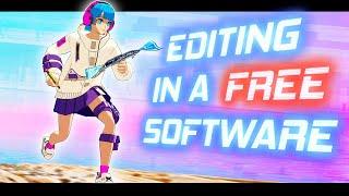 Editing a Fortnite Montage in a FREE Software...