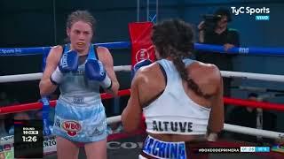Evelin Bermúdez vs. Yairineth Altuve  - Boxeo de Primera - TyCSports