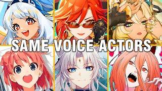 Genshin Impact 5.0 All Characters Japanese Dub Voice Actors Seiyuu Same Anime Characters