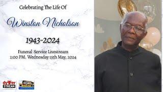 Winston Nicholson Funeral Service Livestream