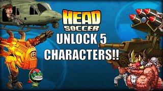 With this glitch you can unlock 5 CHARACTERS Head Soccer Insane HeadCup Glitch