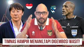 SALUT PERJUANGAN PARA PEMAIN SEHARUSNYA TIMNAS INDONESIA MENANG TAPI DIRAMPAS WASIT