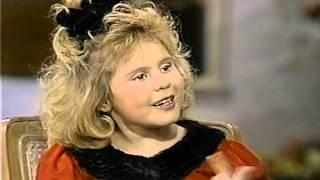 Tina Hart interview. Age 6. 1991