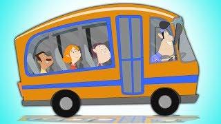 колеса на автобусе  дошкольные рифмы  детская песня  Toddlers Song  The Wheels On The Bus