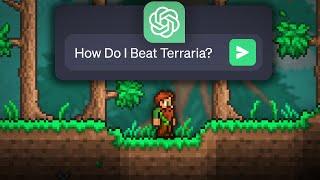 Terraria But A.I. Tells Me Exactly What To Do...