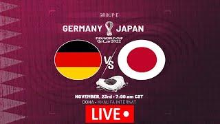 Germany vs Japan Live Stream  2022 FIFA World Cup Qatar Full Match Japan vs Germany