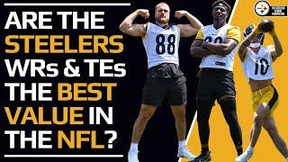 Are the Steelers WRs & TEs the Best Value Per Dollar in the NFL?