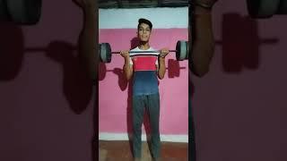 biceps workout at home with dumbbells #shorts