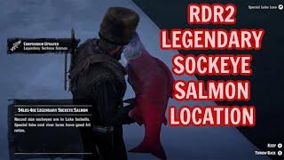 RDR2 LEGENDARY SOCKEYE SALMON LOCATION