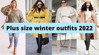 Winter outfit ideas for chubby girls  Plus size winter outfits  veshbhusha 