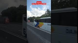 Update Jalan  Suasana Jalan Tol Cikampek 2024