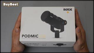 Улучшаю звук Микрофон RODE PodMic USB – это универсальный микрофон со сверхнизким уровнем шума.