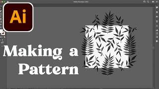 How to Make Pattern In Illustrator  surface Pattern Design Tutorial