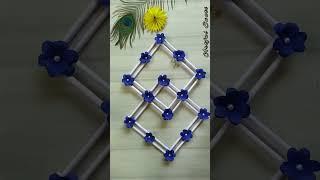 Wall hanging craft with paper #shorts #youtubeshorts #viral #paper craft