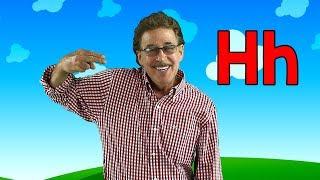 Letter H  Sing and Learn the Letters of the Alphabet  Learn the Letter H  Jack Hartmann