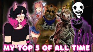 Playing My TOP 5 INDIE HORROR GAMES in One Sitting Part 2