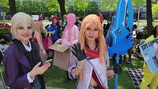 Anime North 2023 Convention Walkthrough Tour #animenorth  #cosplay