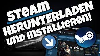 2024 STEAM HERUNTERLADEN UND INSTALLIEREN  Problemlösung & Tutorial  Deutsch