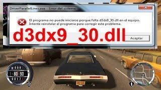 d3dx9_30.dll Solucionar