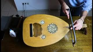 إعادة ترميم خشب العود و صوت العود بأسهل و أسرع طريقة instrument wood work .صيانة العود lute