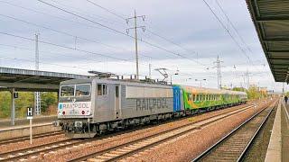 Railpool 155 138-1 mit einem Sonderzug in Schönefeld