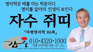 지지자수子水자평명리학86쪽-갑술명리학연구소-안태옥박사의 유쾌한 사주팔자강의