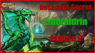 Gems of  War - New Fast Trophy Farming Team with Emeraldrin. #gemsofwar #gemsofwargemdragon #gems