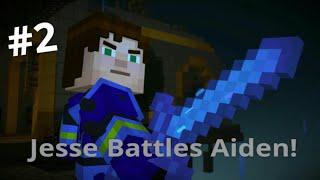 Minecraft Story Mode Episode 5 Jesse Versus Aiden