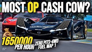 Zero Pits GT7 Cash Cow  Mazda LM55 700PP Tune Setup  Fuel Map 1 Le Mans WTC 700  Gran Turismo 7