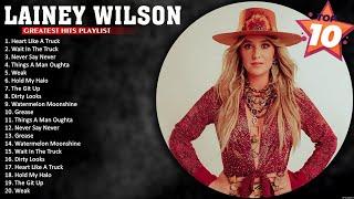 Lainey Wilson Greatest Hits  Best Songs Of Lainey Wilson  Wait In The Truck