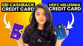 SBI Cash Back Credit Card vs HDFC Millennia Credit Card  SBI Cash Back Detailed Review