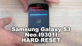 Samsung Galaxy S3 Neo I9301I hard reset