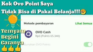 Cara Menggunakan Ovo Point Untuk Belanja  Tokopedia