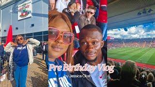 My husbands Pre Birthday Vlog  GRWM Southampton Live Match Trip to IKEA #birthdayvlog #ukvlog